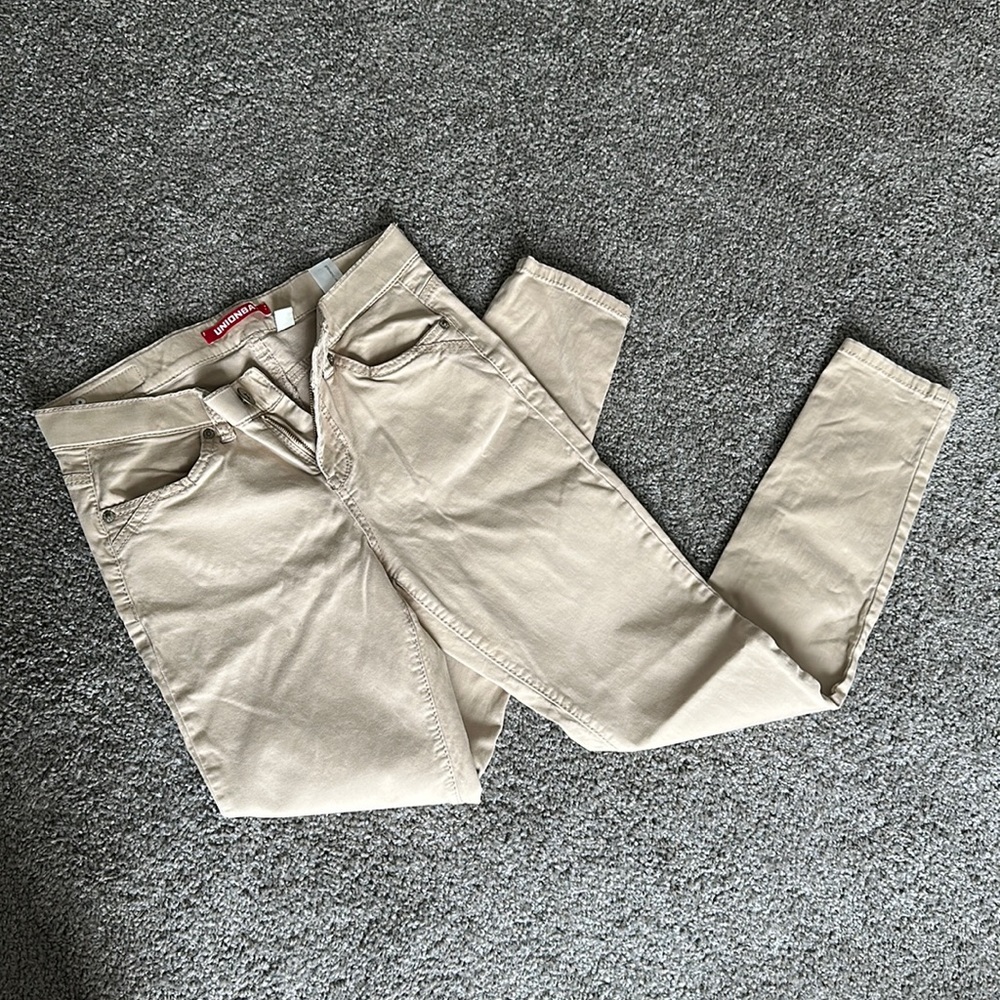 Khaki Skinny Jeans